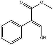 Methyl -formylphenylacetate Struktur