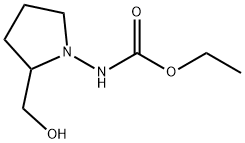 Carbamic  acid,  [2-(hydroxymethyl)-1-pyrrolidinyl]-,  ethyl  ester  (9CI)