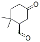 Cyclohexanecarboxaldehyde, 2,2-dimethyl-5-oxo-, (R)- (9CI) 化学構造式