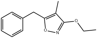 Isoxazole, 3-ethoxy-4-methyl-5-(phenylmethyl)- (9CI) Structure