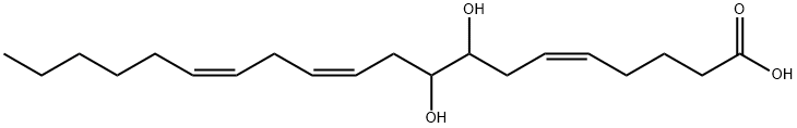 (5Z,11Z,14Z)-8,9-dihydroxyicosa-5,11,14-trienoic acid,192461-96-4,结构式
