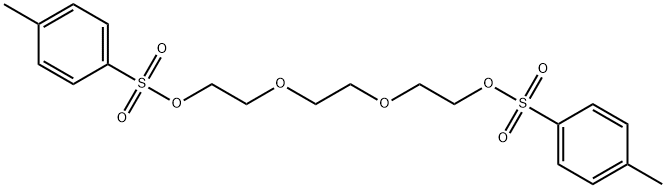 TRI(ETHYLENE GLYCOL) DI-P-TOLUENESULFONATE Structure