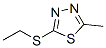 1,3,4-Thiadiazole,  2-(ethylthio)-5-methyl- 结构式