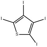 四碘噻吩, 19259-11-1, 结构式