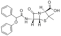 Fenbenicillin Structure