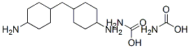 4,4'-Methylenebis(cyclohexylamine carbamate) 化学構造式