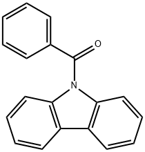 9-ベンゾイルカルバゾール 化学構造式