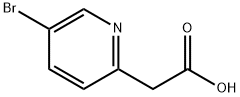 2-(5-bromopyridin-2-yl)acetic acid Structure