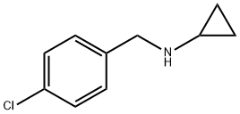 N-环丙基-4-氯苄胺, 19271-24-0, 结构式