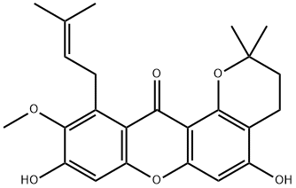 1-Isomangostin Struktur