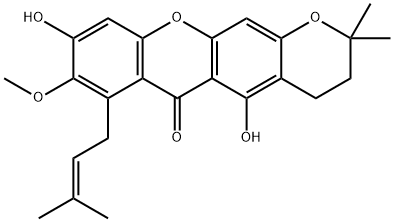 3-isomangostin Structure