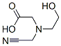 Glycine, N-(cyanomethyl)-N-(2-hydroxyethyl)- (9CI) 结构式