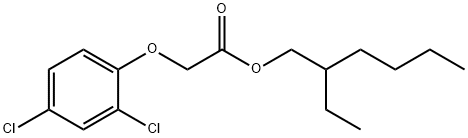 2,4-D 2-ETHYLHEXYL ESTER Struktur