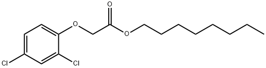 2,4-滴辛酯, 1928-44-5, 结构式
