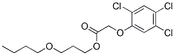 3-butoxypropyl 2-(2,4,5-trichlorophenoxy)acetate 结构式