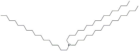 Trihexadecylphosphine Structure