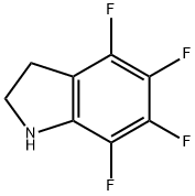 4,5,6,7-Tetrafluoroindoline Struktur