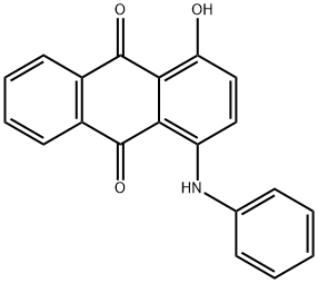 1-anilino-4-hydroxyanthraquinone Structure