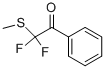 Ethanone, 2,2-difluoro-2-(methylthio)-1-phenyl- (9CI) 结构式