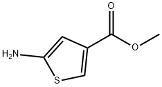 甲基 5-氨基噻吩-3-甲酸基酯, 192879-33-7, 结构式