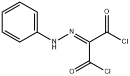 2-(2-PHENYLHYDRAZONO)MALONYL DICHLORIDE 结构式