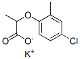 POTASSIUM 2-(4-CHLORO-2-METHYLPHENOXY)PROPIONATE 结构式