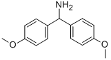4,4'-ジメトキシベンズヒドリルアミン 化学構造式