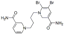 1-[4-(5-carbamoylpyridin-1-yl)butyl]pyridine-5-carboxamide dibromide Structure