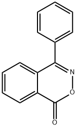 4-苯基-1H-2,3-苯并恶嗪-1-酮 结构式