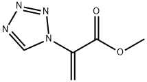 1H-Tetrazole-1-aceticacid,alpha-methylene-,methylester(9CI),193006-40-5,结构式