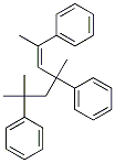 1,1',1''-(1,3,5,5-テトラメチル-1-ペンテン-1,3,5-トリイル)トリスベンゼン 化学構造式