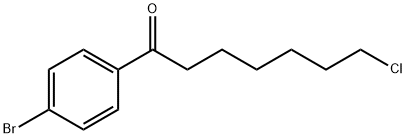 1-(4-BROMOPHENYL)-7-CHLORO-1-OXOHEPTANE