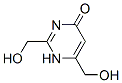 4(1H)-Pyrimidinone, 2,6-bis(hydroxymethyl)- (9CI) Struktur