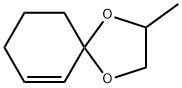 1,4-Dioxaspiro[4.5]dec-6-ene,  2-methyl- Structure