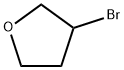 3-ブロモテトラヒドロフラン 化学構造式