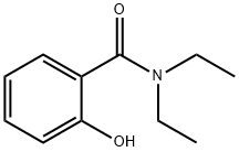 N,N-二乙基水杨酰胺,19311-91-2,结构式