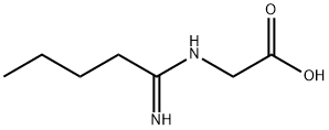 Glycine, N-(1-iminopentyl)- (9CI) Struktur