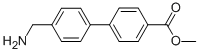 4'-(AMINOMETHYL)-BIPHENYL-4-CARBOXYLIC ACID METHYL ESTER,193151-93-8,结构式