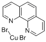 DIBROMO(1,10-PHENANTHROLINE)COPPER(II) 化学構造式