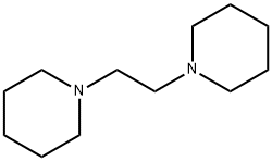 1,2-ジピペリジノエタン 化学構造式