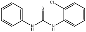 1-(2-CHLOROPHENYL)-3-PHENYL-2-THIOUREA Struktur