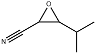Oxiranecarbonitrile,  3-(1-methylethyl)-  (9CI) 化学構造式