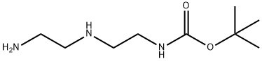 N1-BOC-2 2'-IMINODIETHYLAMINE Struktur