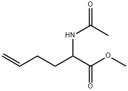 5-Hexenoic  acid,  2-(acetylamino)-,  methyl  ester Structure