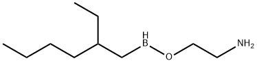 2-AMINOETHYL DIBUTYLBORINATE Structure