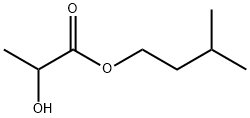 乳酸イソアミル 化学構造式