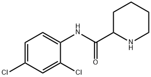 N-(2,4-dichlorophenyl)piperidine-2-carboxamide Struktur