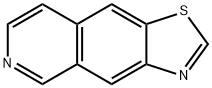 Thiazolo[5,4-g]isoquinoline (9CI) 化学構造式
