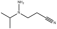 1-(2-Cyanoethyl)-1-isopropyl hydrazine 结构式