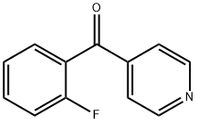 (2-Fluorophenyl)-4-pyridinyl-methanone Struktur